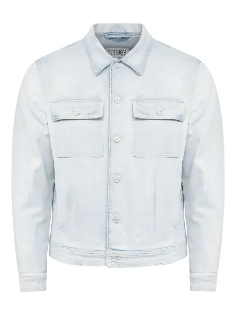 MM6 Maison Margiela button-front denim jacket