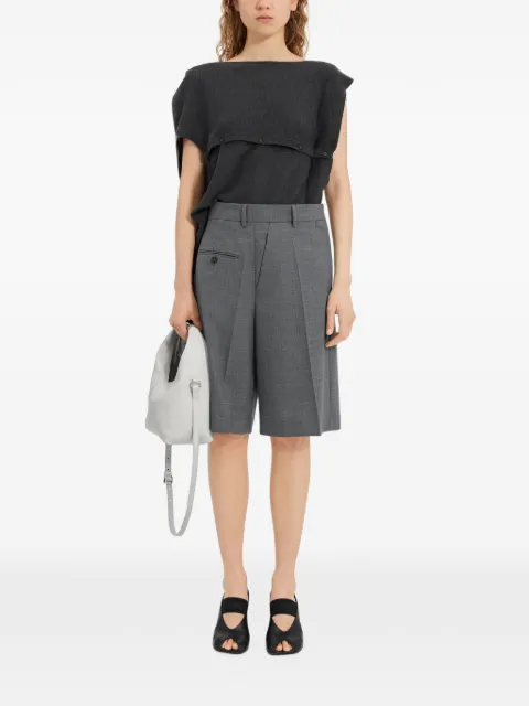 MM6 Maison Margiela shorts con detalle de botones