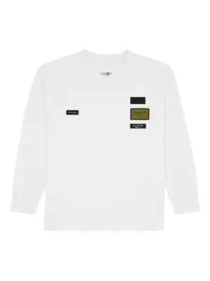 Supreme ロゴ ロングTシャツ | ホワイト | FARFETCH JP