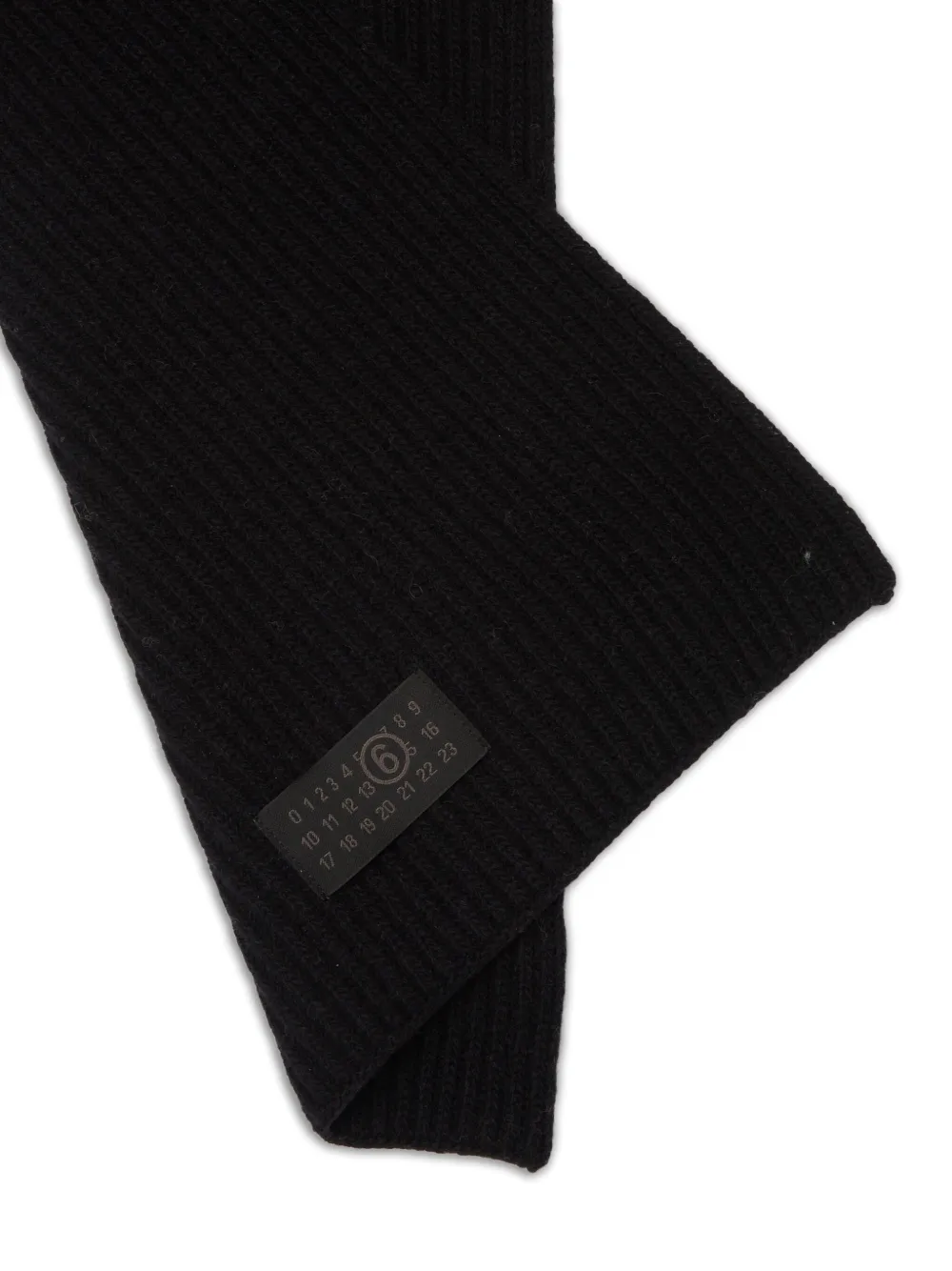 MM6 Maison Margiela mascada de canalé con medio cierre | Hombre | Image 2