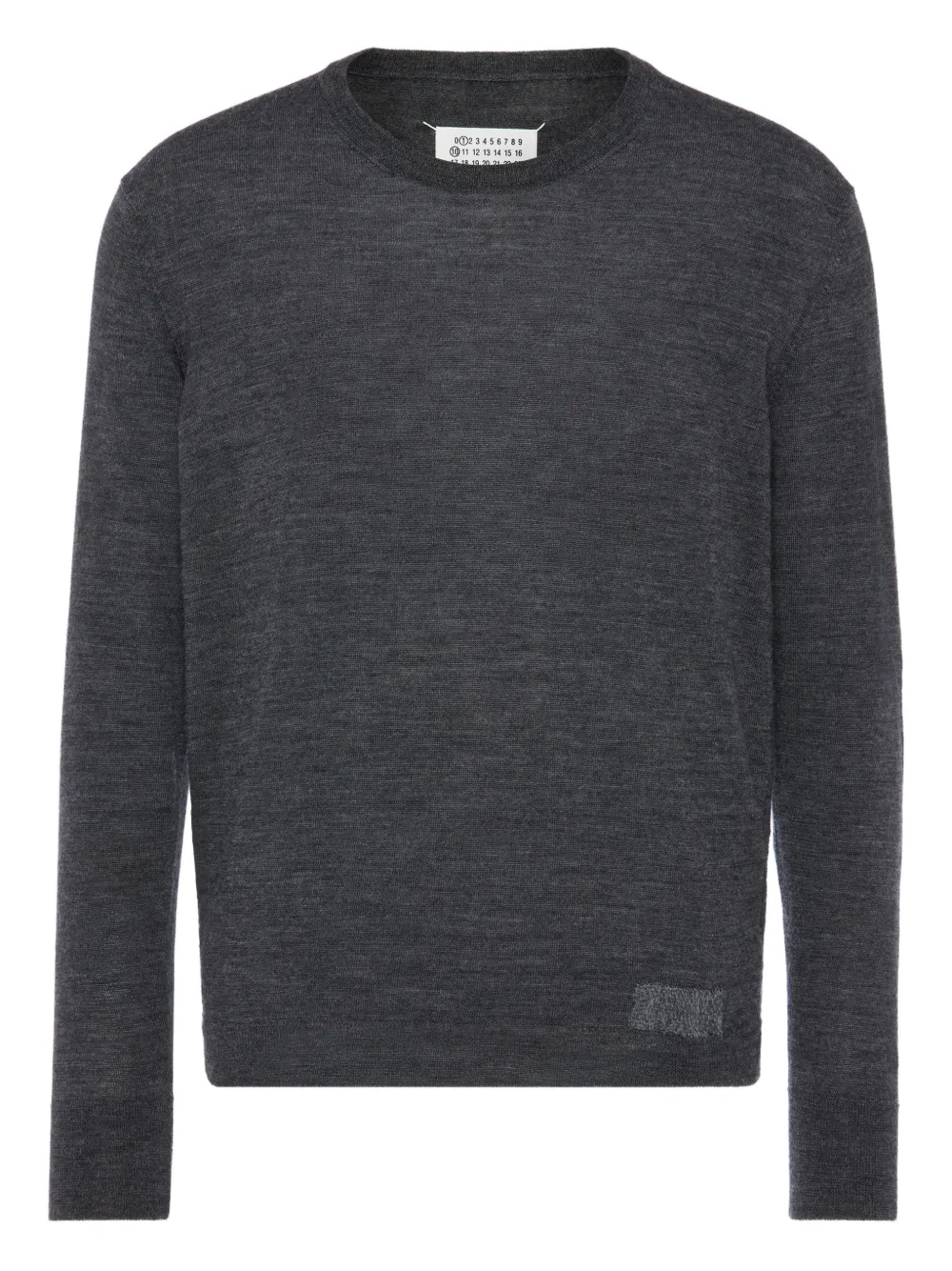 Maison Margiela crewneck knitwear - Grey