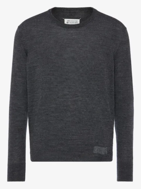 Maison Margiela Strick mit rundem Ausschnitt