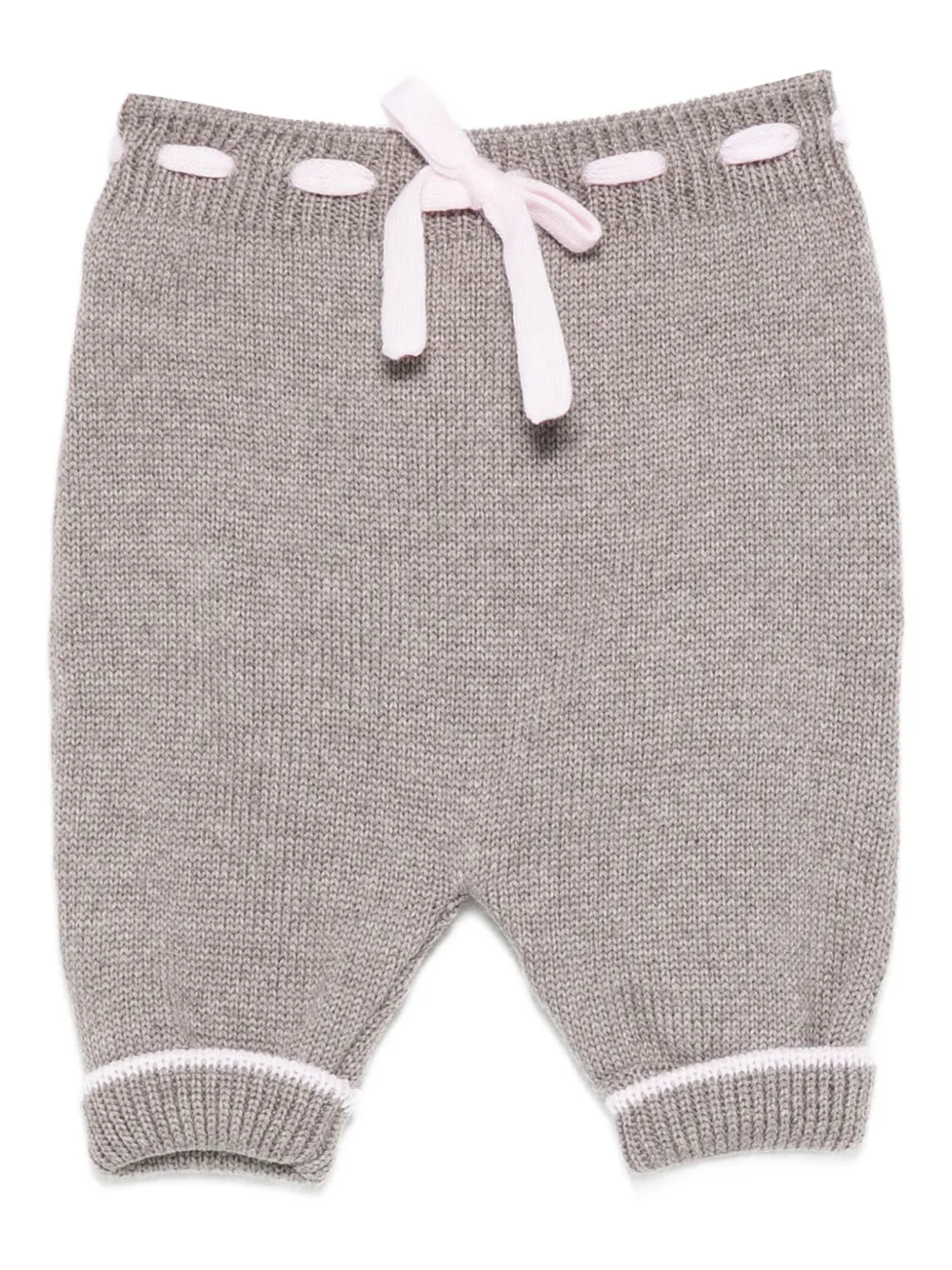 Little Bear drawstring baby trousers | Grey | Image 1