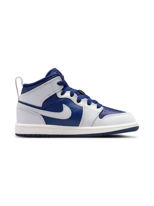 Nike Air Jordan 1 Mid キッズスニーカー Jordan Kids Air Jordan 1 Mid スニーカー | ブルー | FARFETCH JP