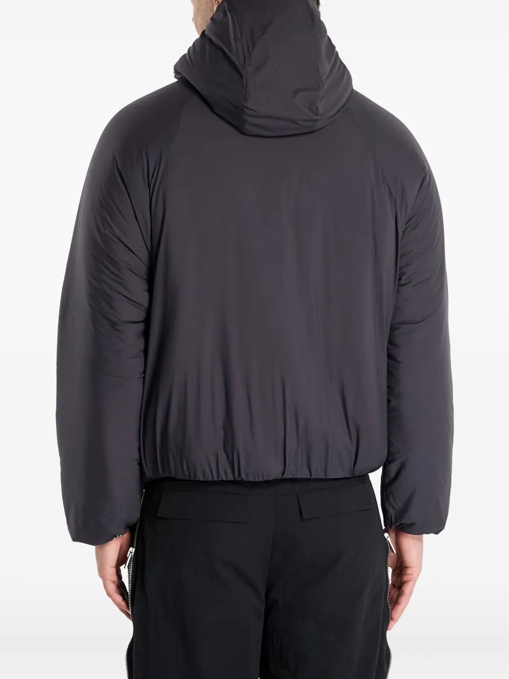 Post Archive Faction Air Hooded Jacket In Black