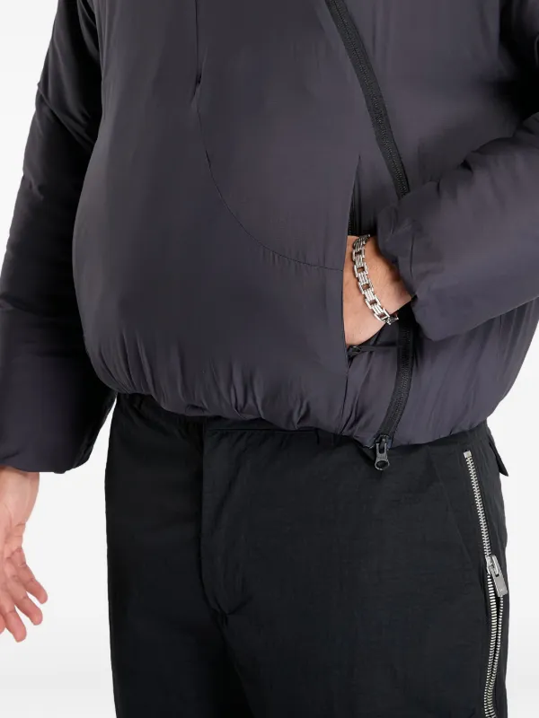 Post Archive Faction Air Hooded Jacket | Black | FARFETCH