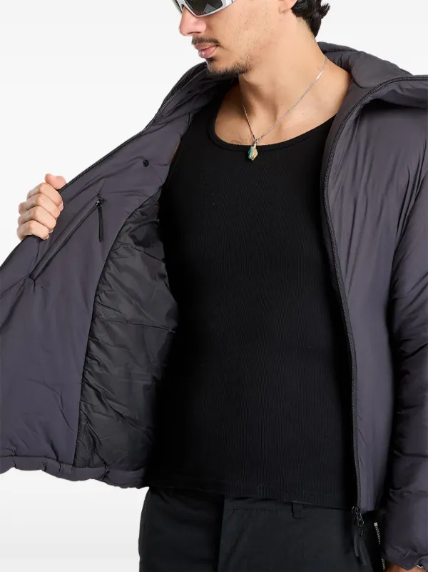 Post Archive Faction Air Hooded Jacket | Black | FARFETCH SG