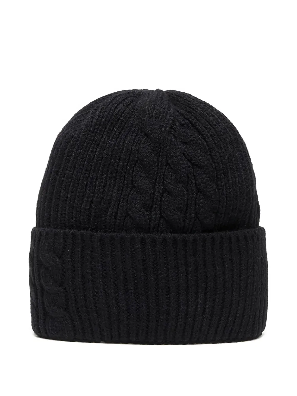 Columbia Agate Pass Cable-knit Beanie Hat In Black