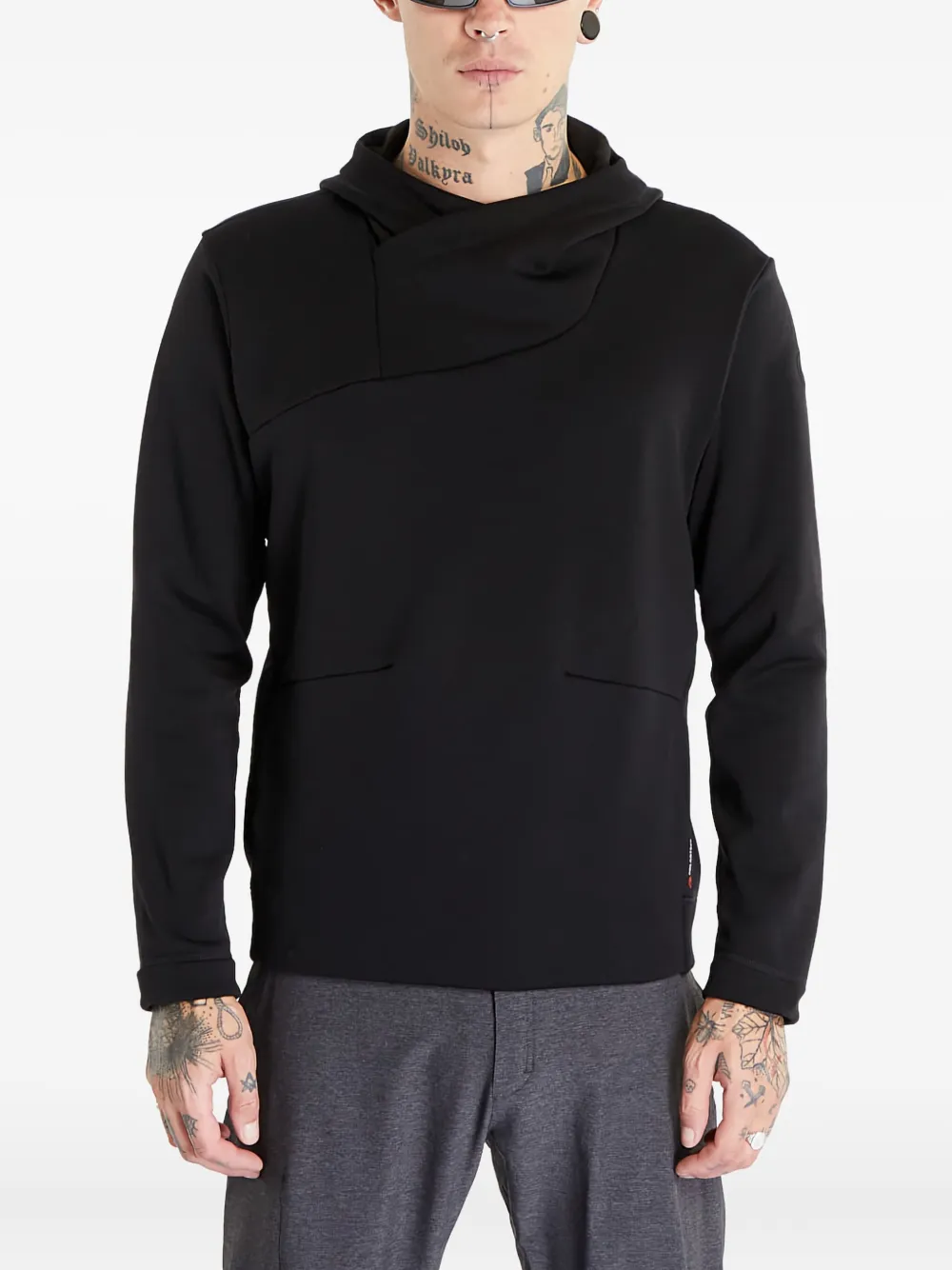 Poutnik by Tilak Raven hoodie | Black | Image 1