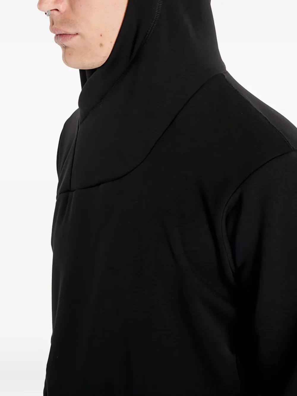 Poutnik By Tilak Raven Hoodie In Black