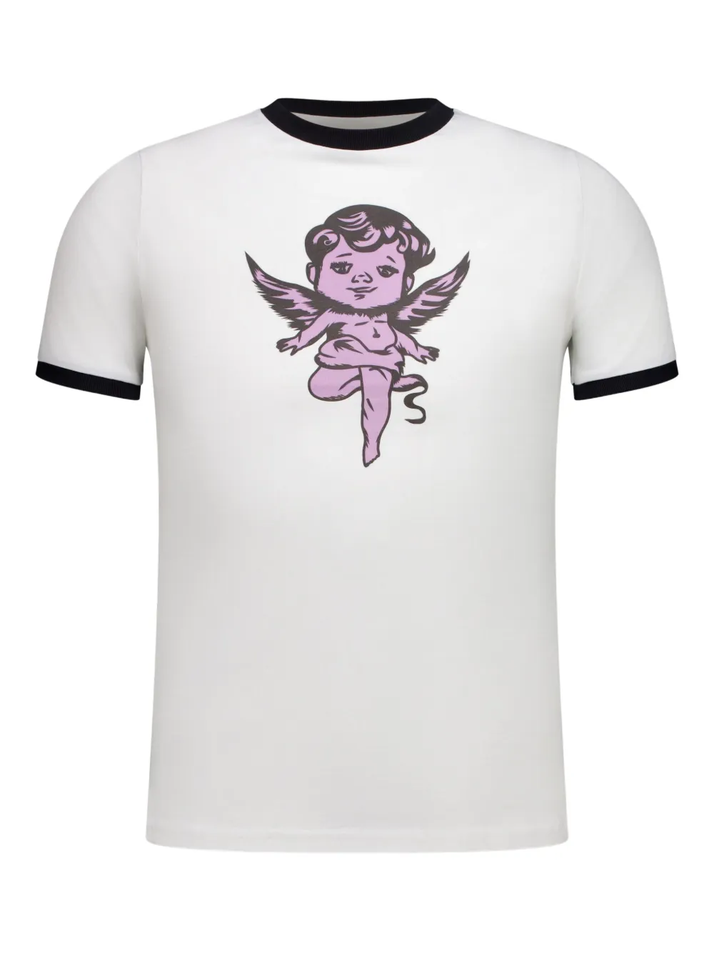 JORDANLUCA graphic-print T-shirt | White | Image 1