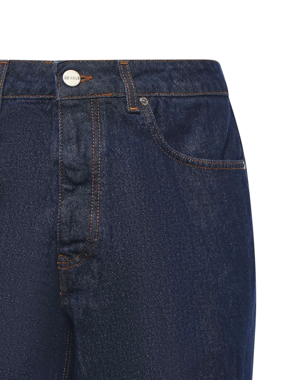  Be Able Leonardo Shorter Pleated Jeans - Blue 