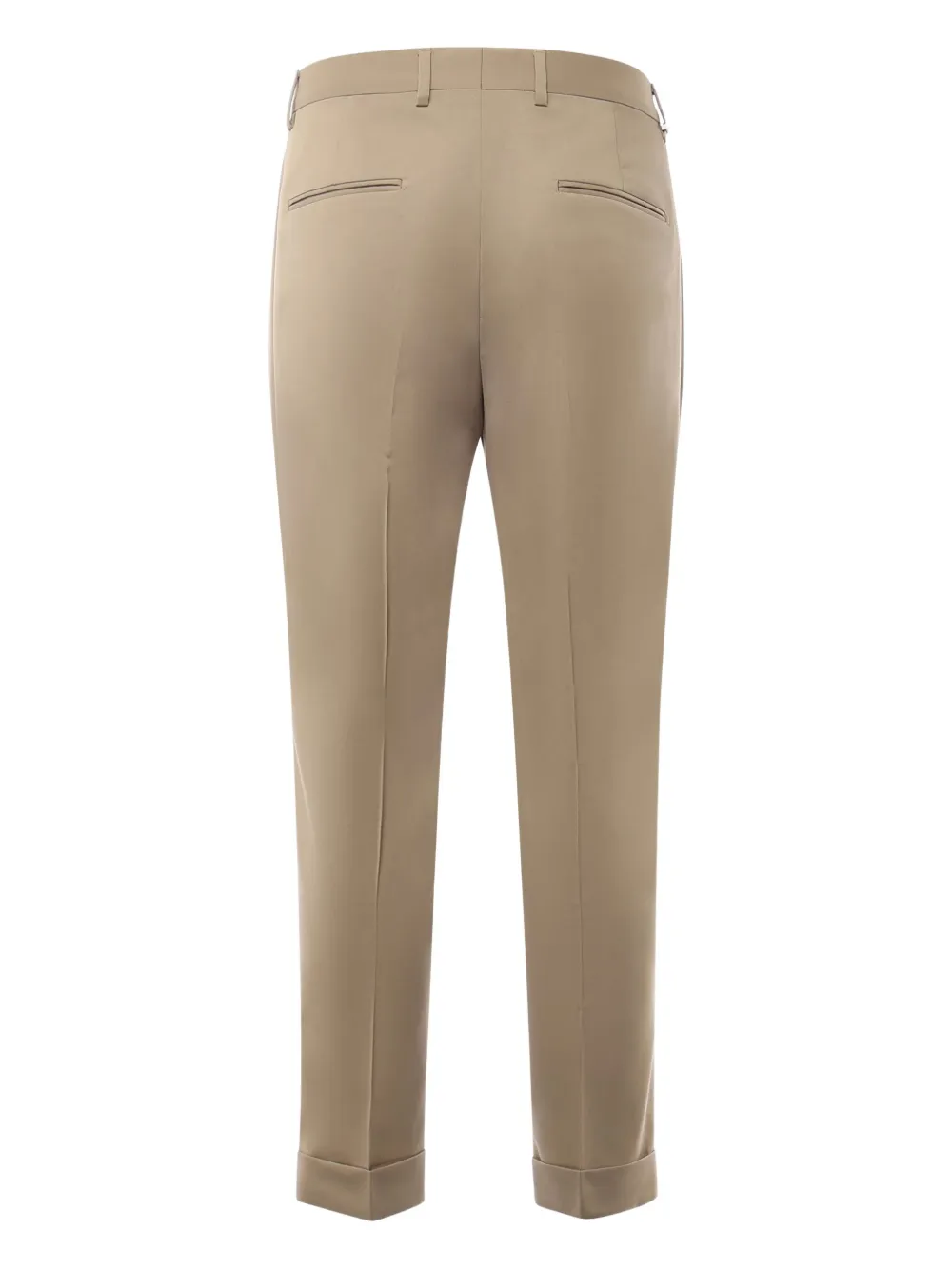 BE ABLE belt-loops side-pockets trousers - Beige