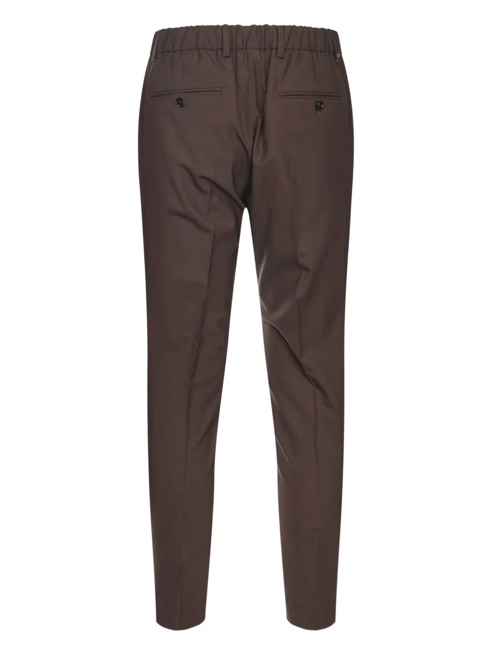 BE ABLE pleated-detail trousers - Bruin