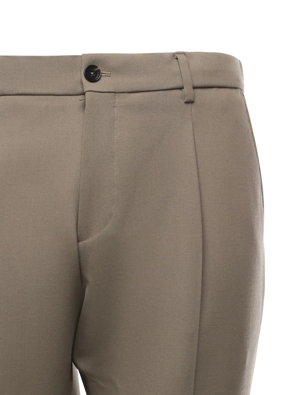 BE ABLE Riccardo CC geplooide broek Beige