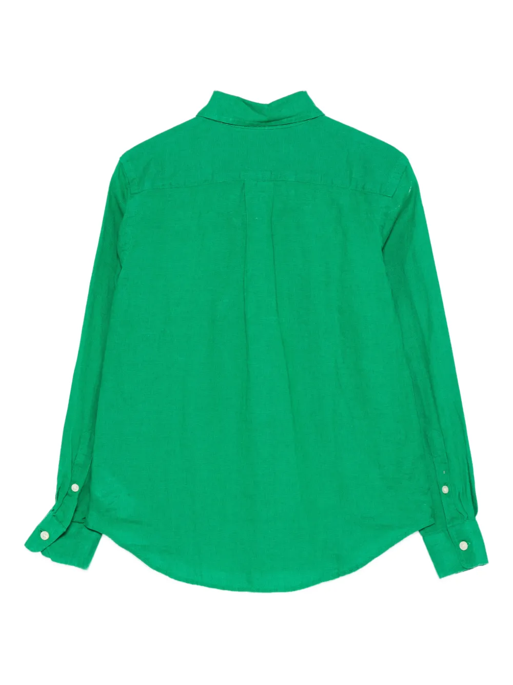 POLO RALPH LAUREN KIDS Linnen shirt Groen
