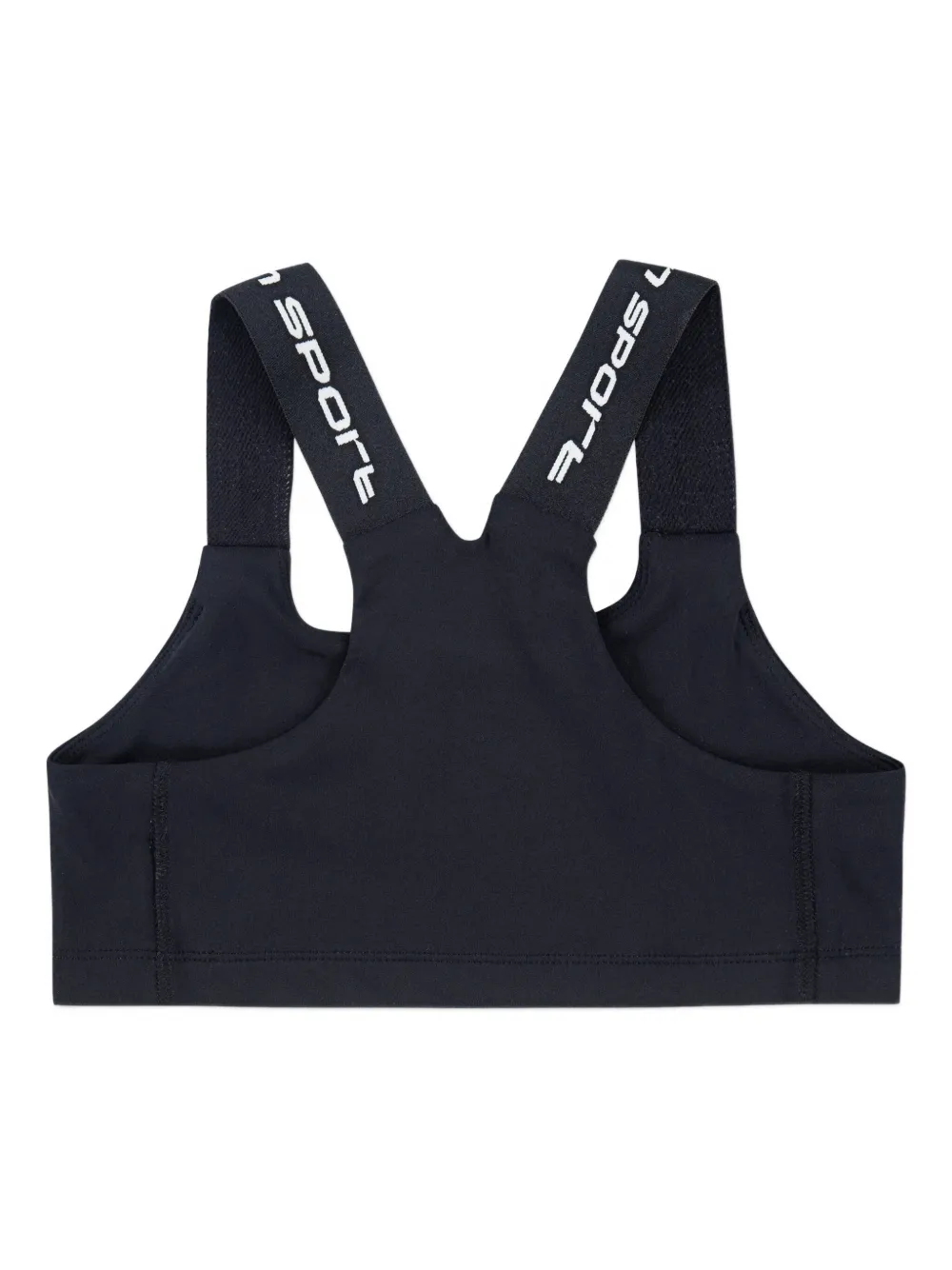 Jordan Logo-strap Sports Bra In Black