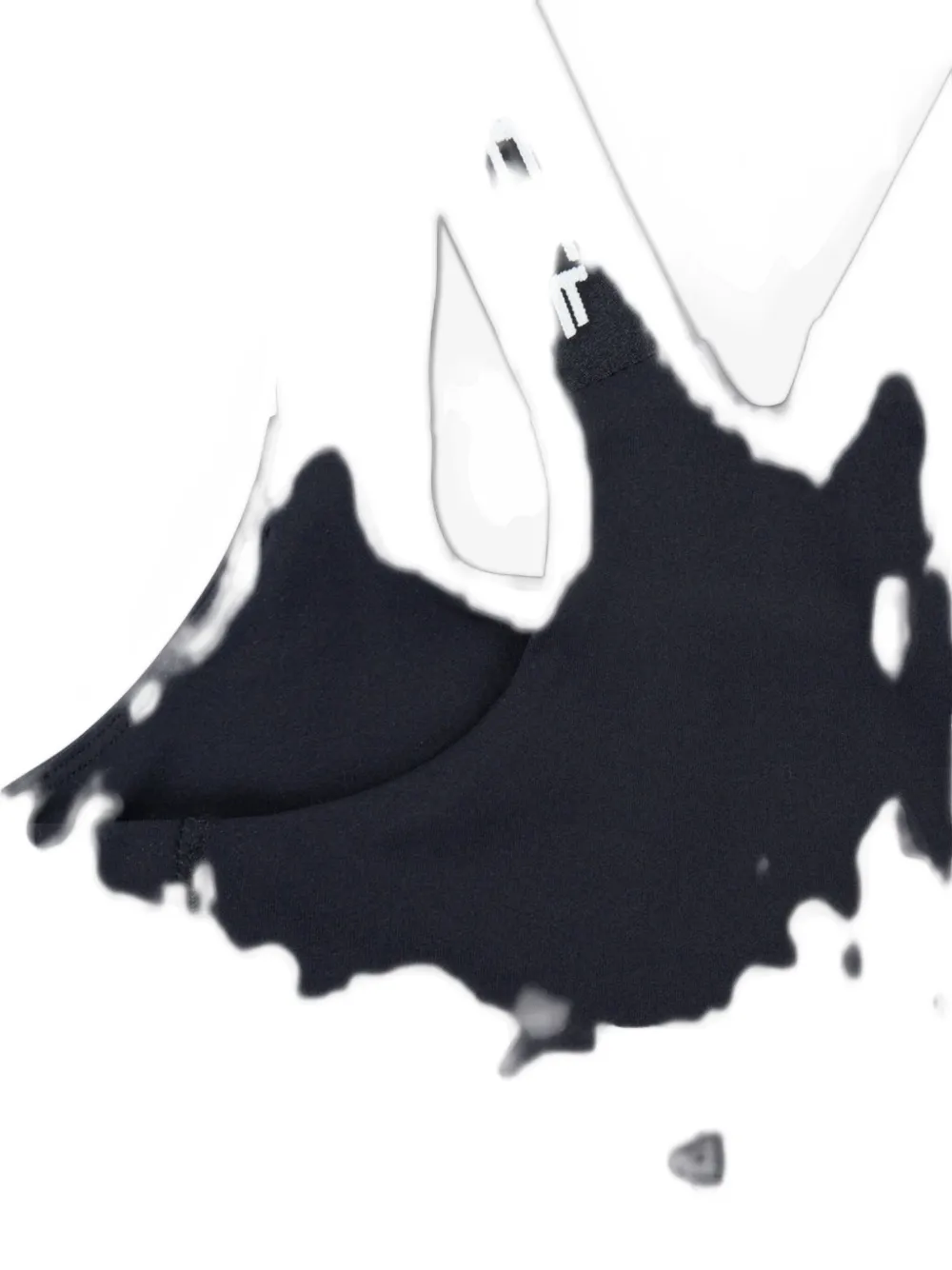 Jordan Logo-strap Sports Bra In Black