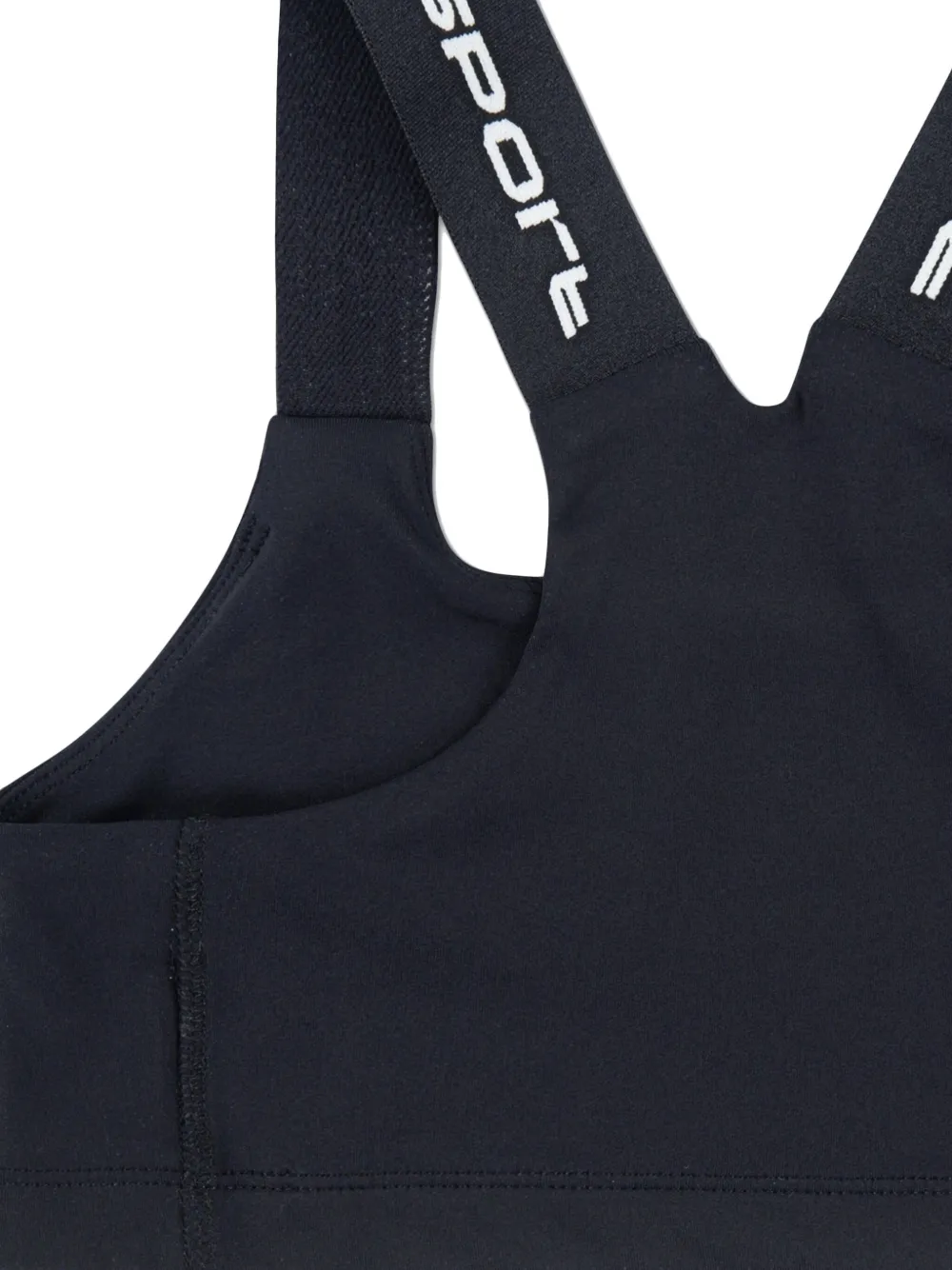 Jordan Kids Sport-bh met logoband Zwart