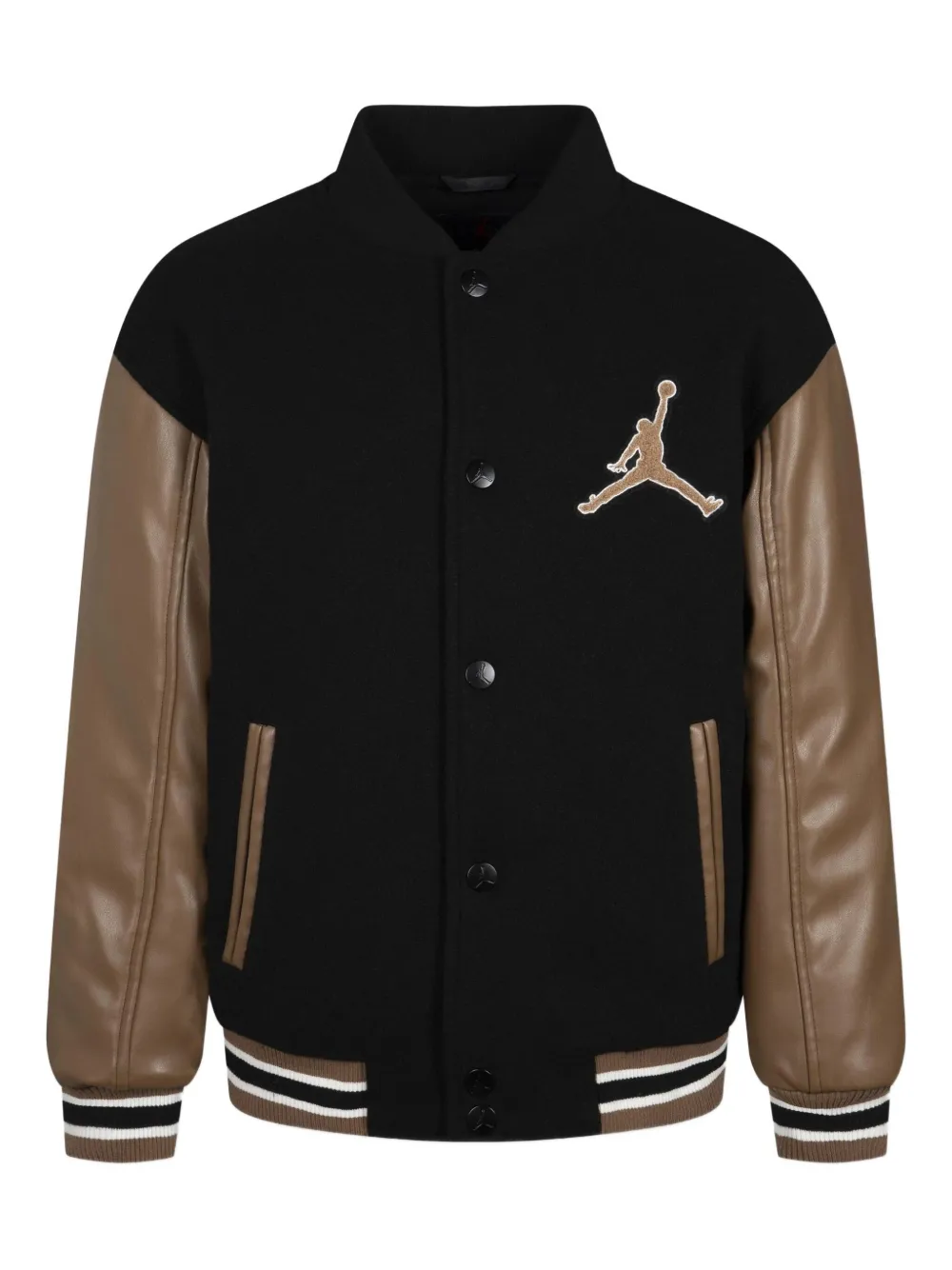 Jordan Kids chamarra con apliques | negro | Image 1