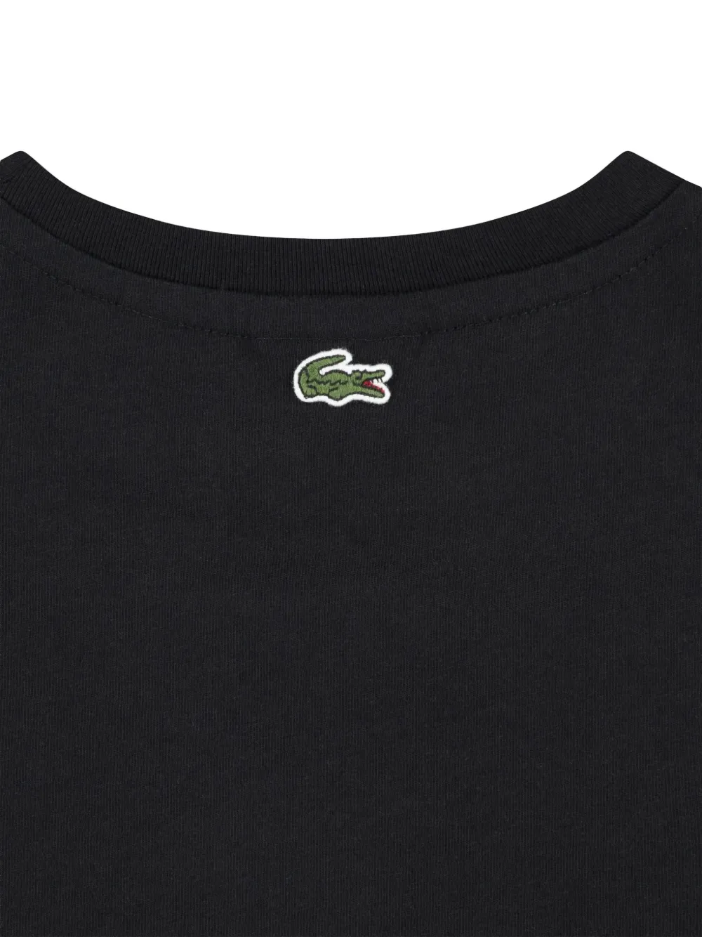 Lacoste T-shirt Kids Color Black In Black