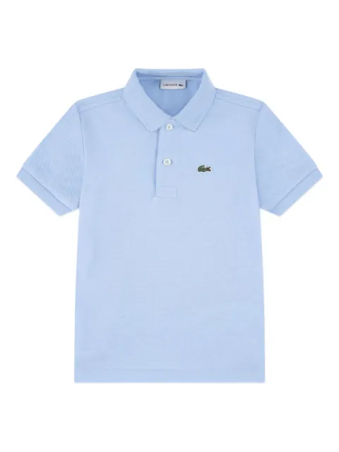 Lacoste Kids buttoned short-sleeve polo shirt