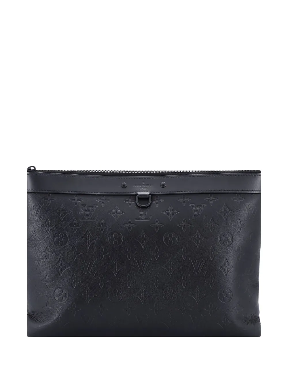 Louis Vuitton Pre-Owned Discovery Pochette Monogram Shadow Leather GM Louis Vuitton Pre-Owned Discovery Pochette Monogram Shadow Leather GM