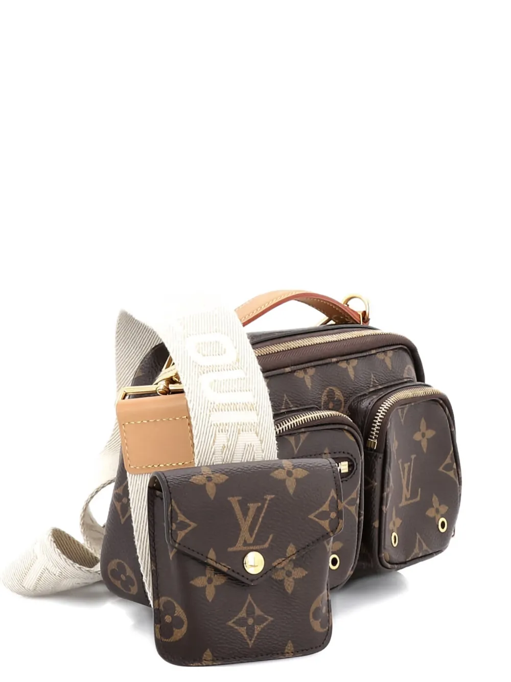 Louis Vuitton Pre-Owned Utility Monogram Canvas crossbody bag - ブラウン