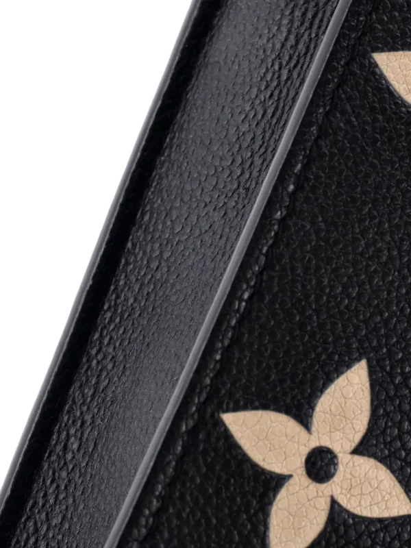 Petit Sac Plat Bag Bicolor Monogram Empreinte Giant crossbody bag