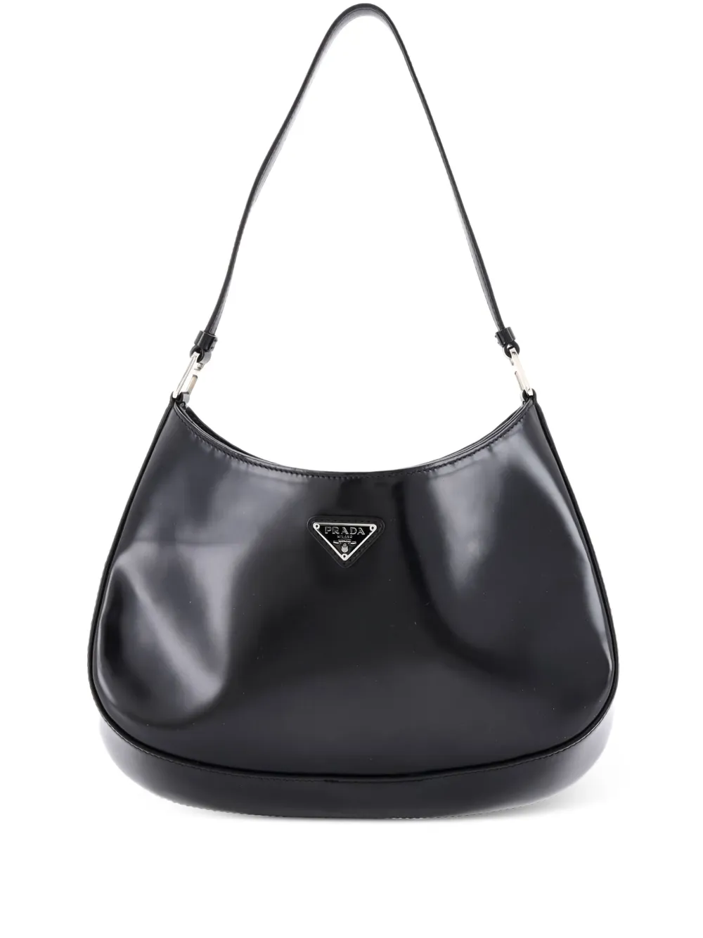 Prada Pre-Owned Cleo Shoulder Bag Spazzolato Leather Medium hobo bag - Prada Pre-Owned Cleo Shoulder Bag Spazzolato Leather Medium hobo bag -