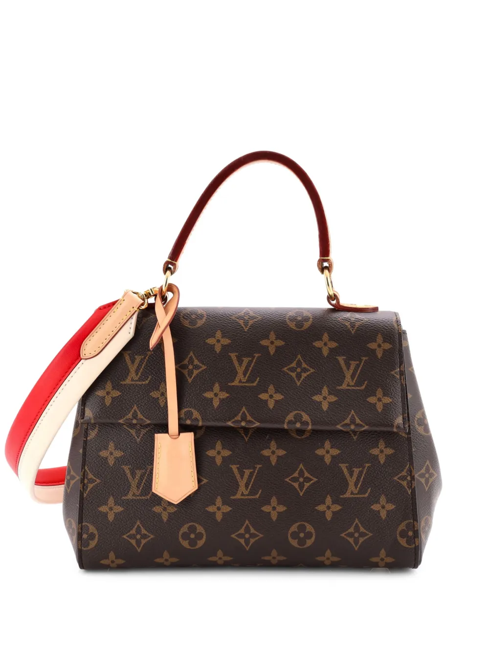 Louis Vuitton Pre-Owned Cluny Top Handle Bag Monogram Canvas BB Louis Vuitton Pre-Owned Cluny Top Handle Bag Monogram Canvas BB
