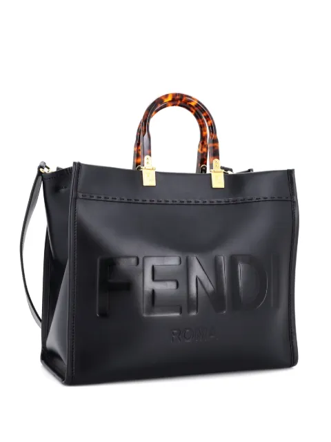 Fendi Pre-Owned Sunshine Shopper Leather Medium tote bag