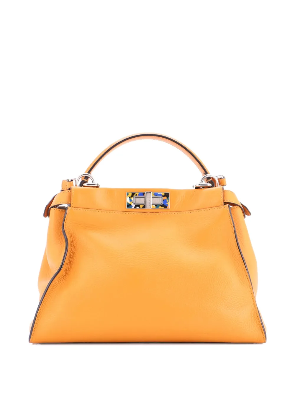 Fendi Pre-Owned Peekaboo Bag Leather with Plexiglass Detail Regular satchel | Pre-Owned | Image 2