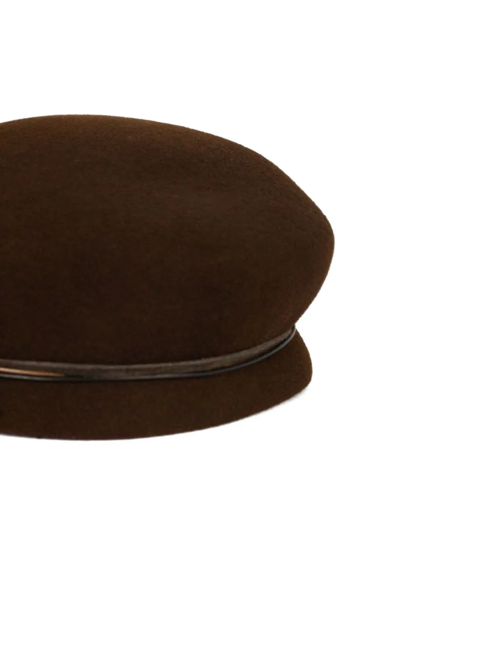 Catarzi Lisbona baker boy cap - Bruin