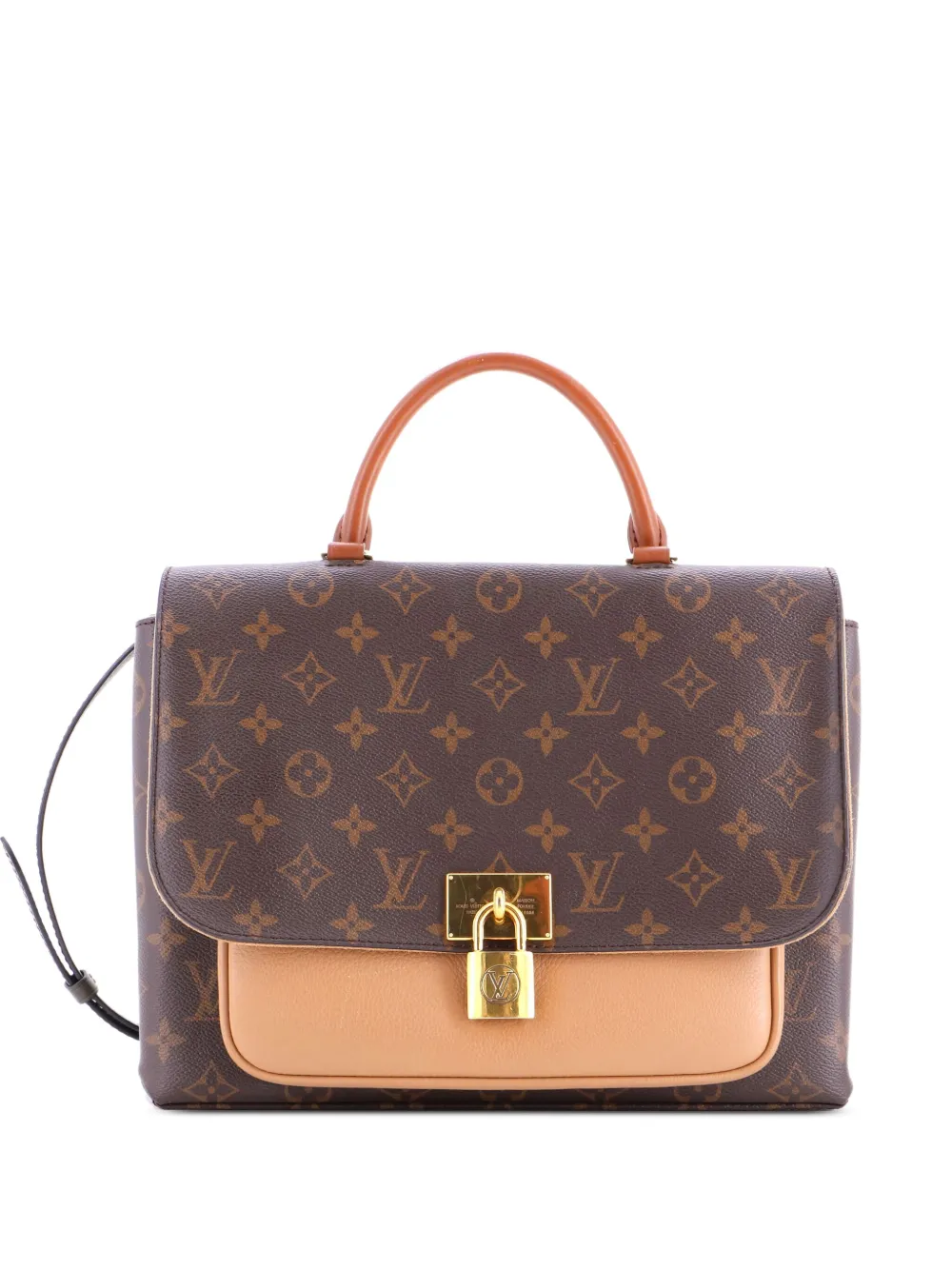 Louis Vuitton Pre-Owned Marignan Handbag Monogram Canvas with Leather Louis Vuitton Pre-Owned Marignan Handbag Monogram Canvas with Leather