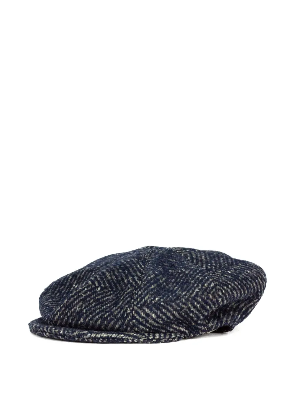 Catarzi herringbone beret - Blauw