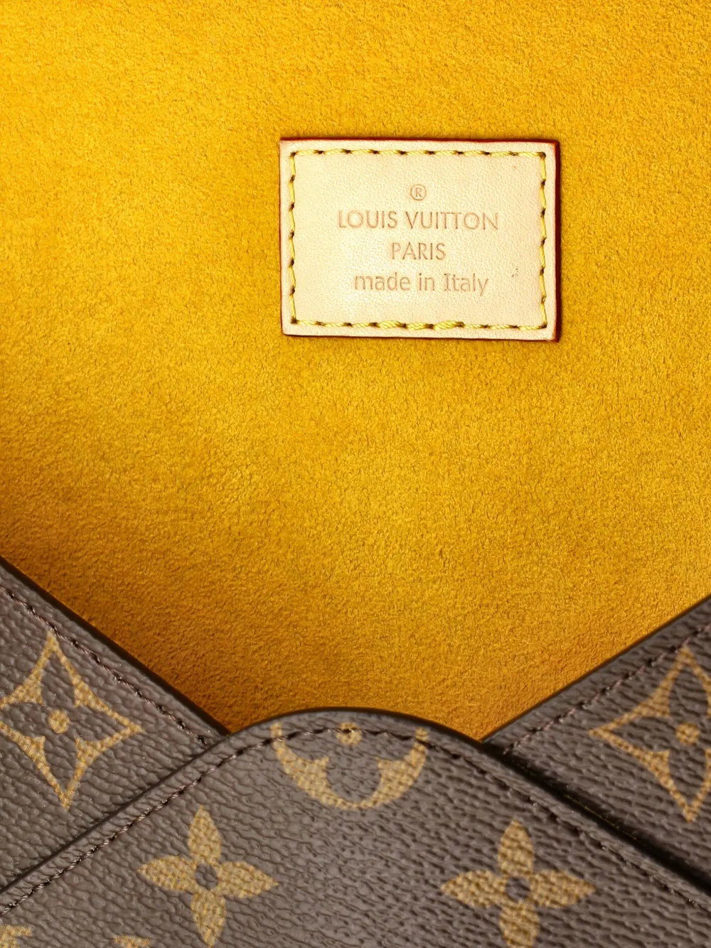 Pre-owned Louis Vuitton Mark Folder Monogram Canvas Clutch Bag In Brown