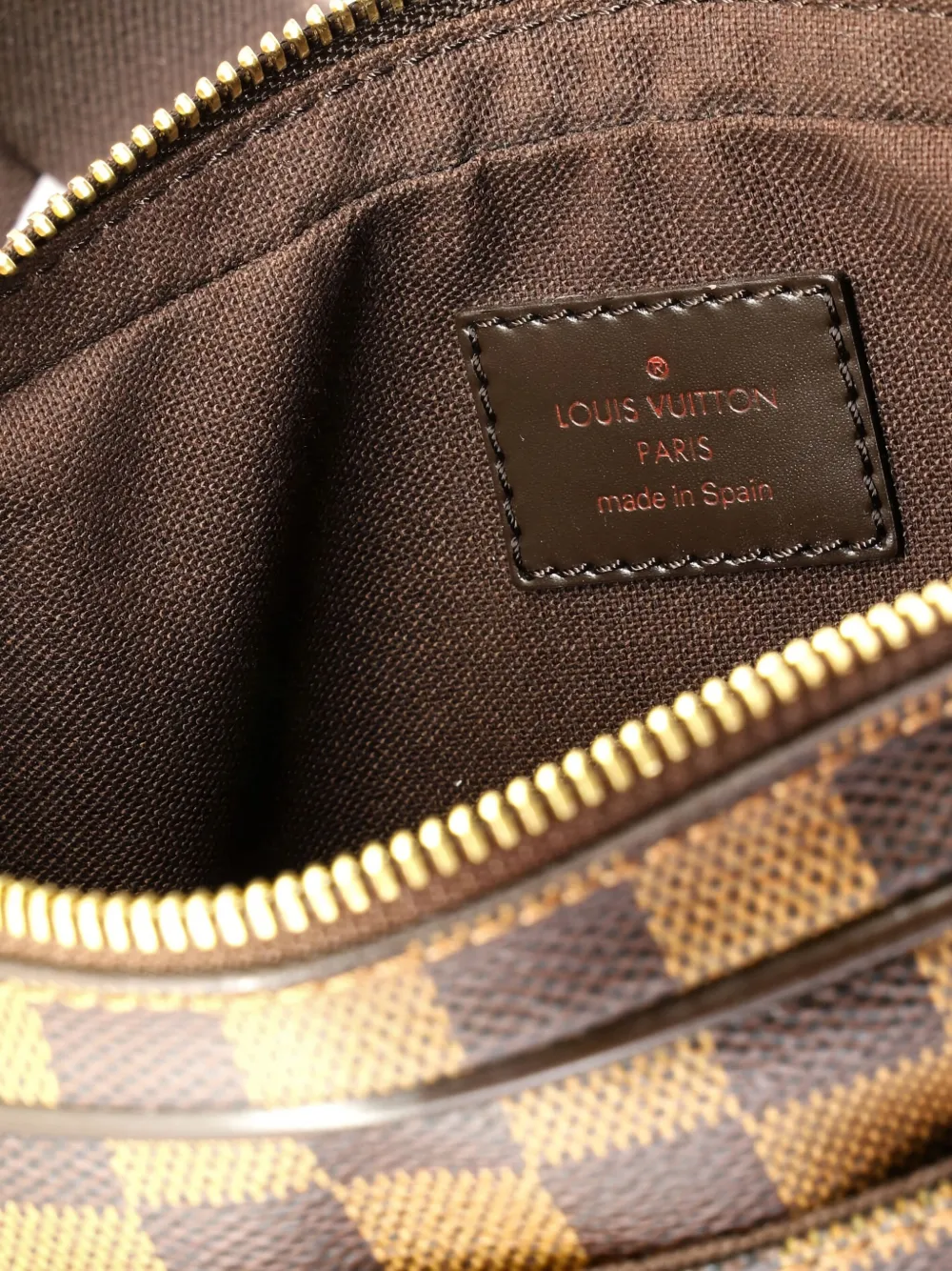 Pre-owned Louis Vuitton Brooklyn Bum Bag Damier Belt Bag In Brown