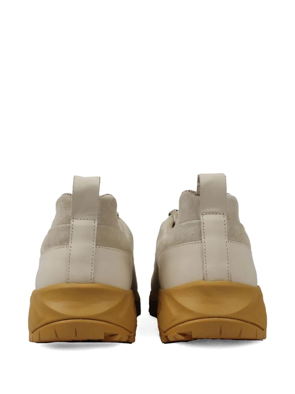 Eleventy Sneakers met chunky zool Beige