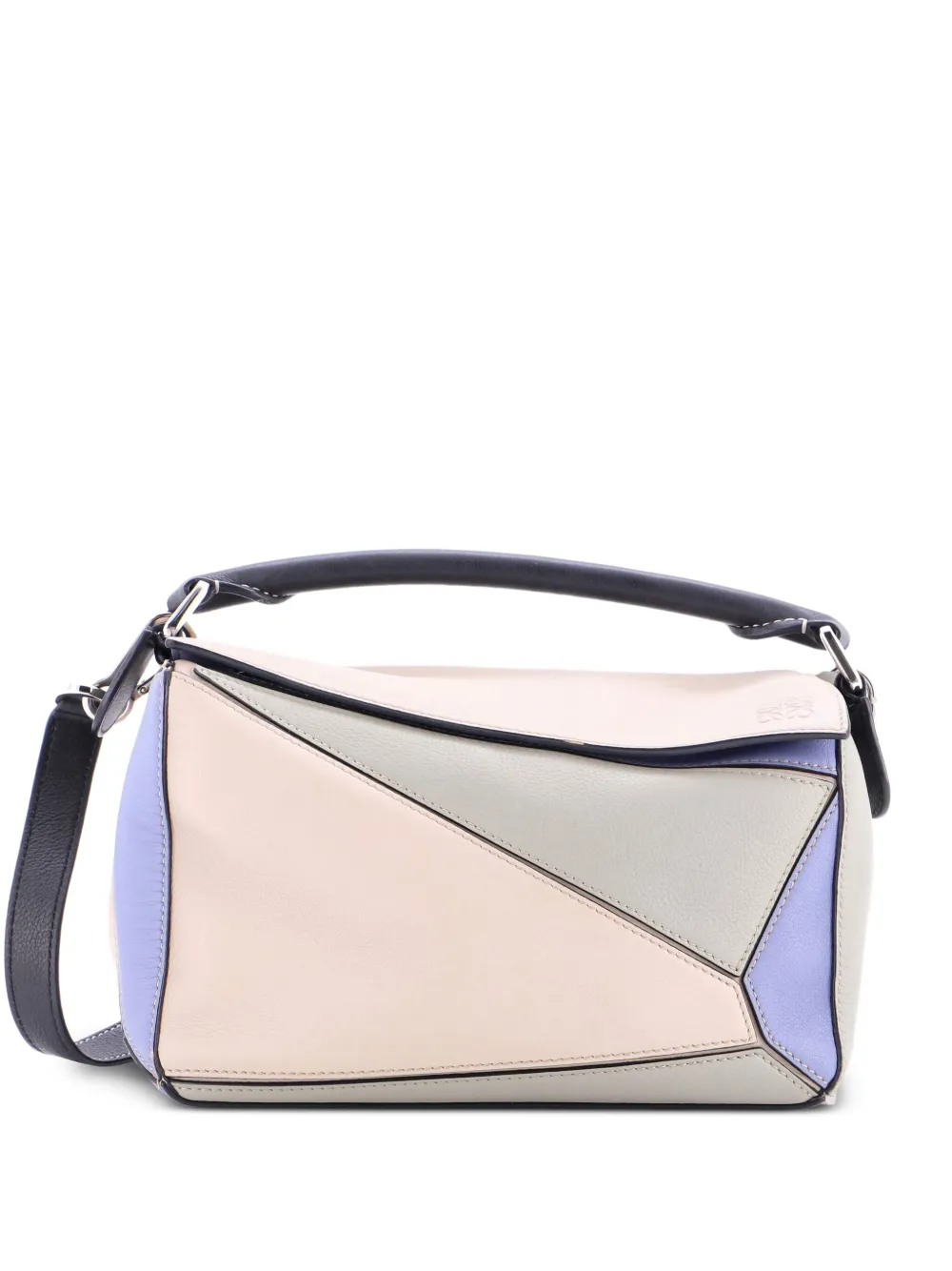 Loewe Pre-Owned Puzzle Bag Leather Small satchel - ニュートラル Loewe Pre-Owned Puzzle Bag Leather Small satchel - ニュートラル