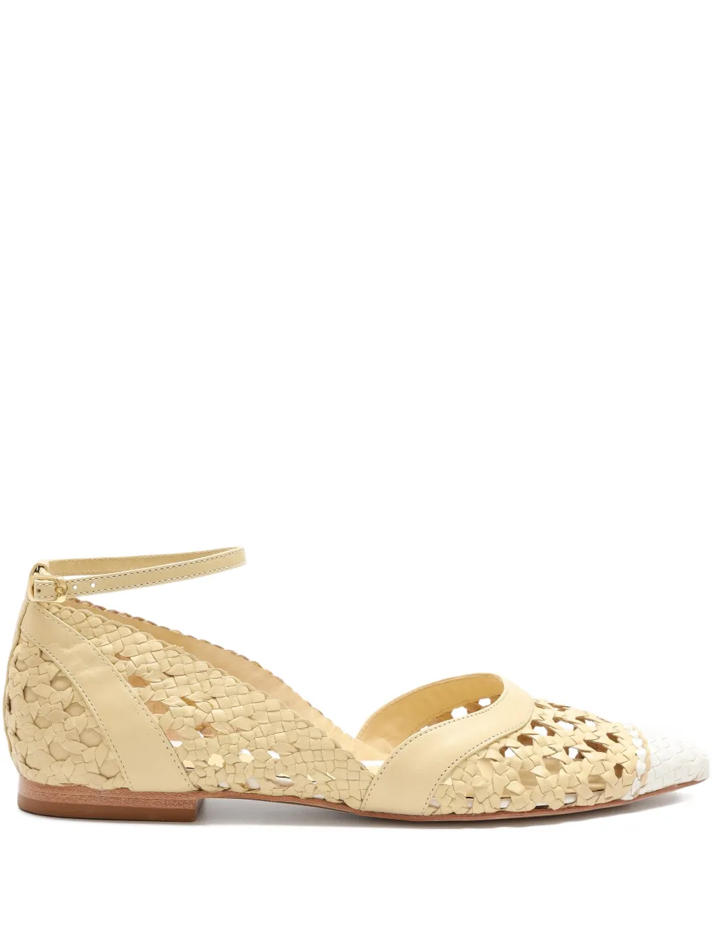 Sarah Chofakian Petit Four ballet flats Beige