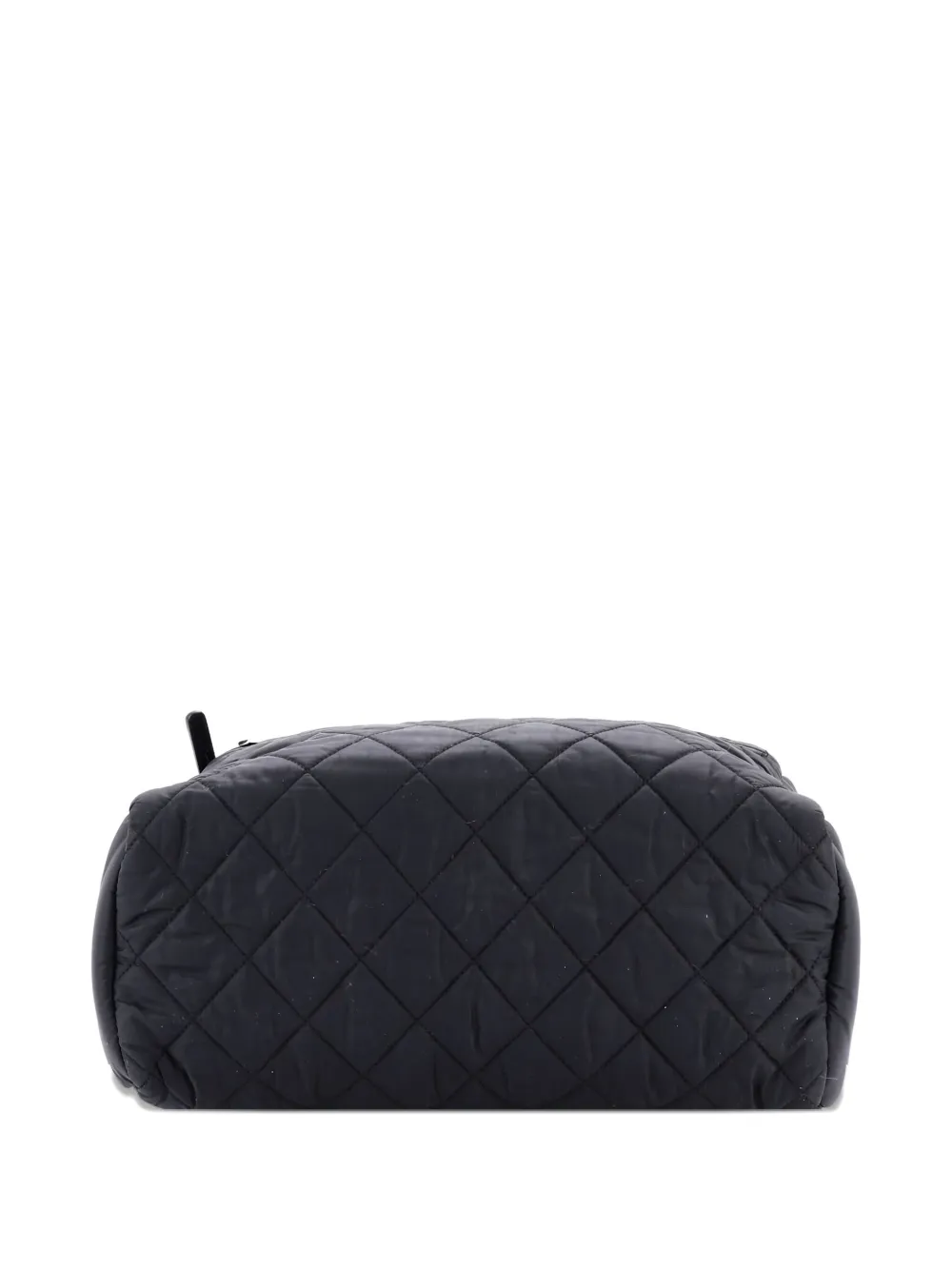 Pre-owned Chanel Large Coco Cocoon Quilted Backpack In Black