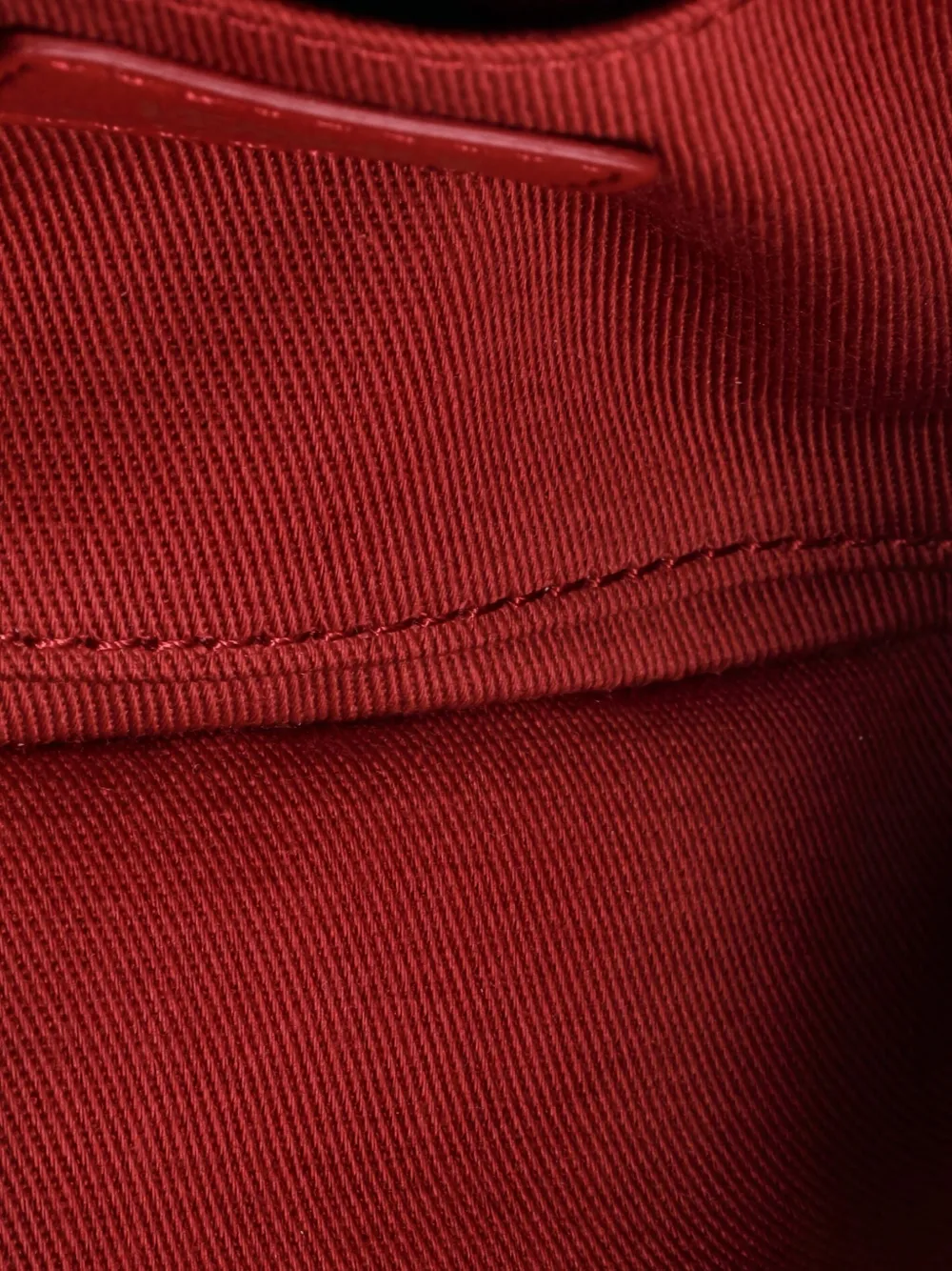 VERSACE Pre-owned Kleio Quilted-leather Shoulder Bag In Red