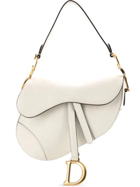 Christian Dior Pre-Owned Saddle Handbag Leather Medium shoulder bag