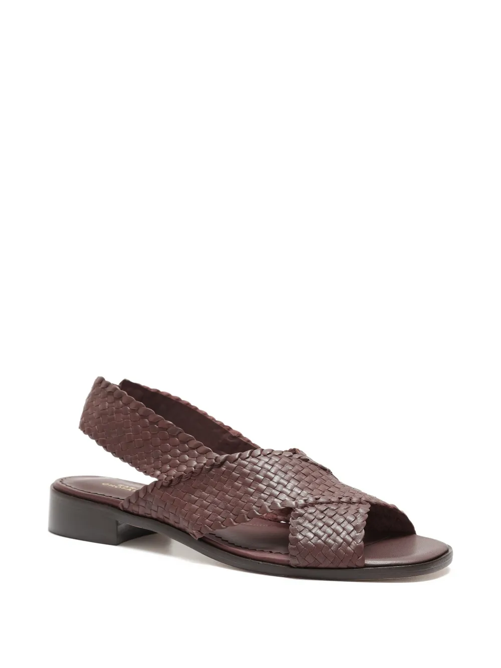 Sarah Chofakian woven colonel slides Bruin