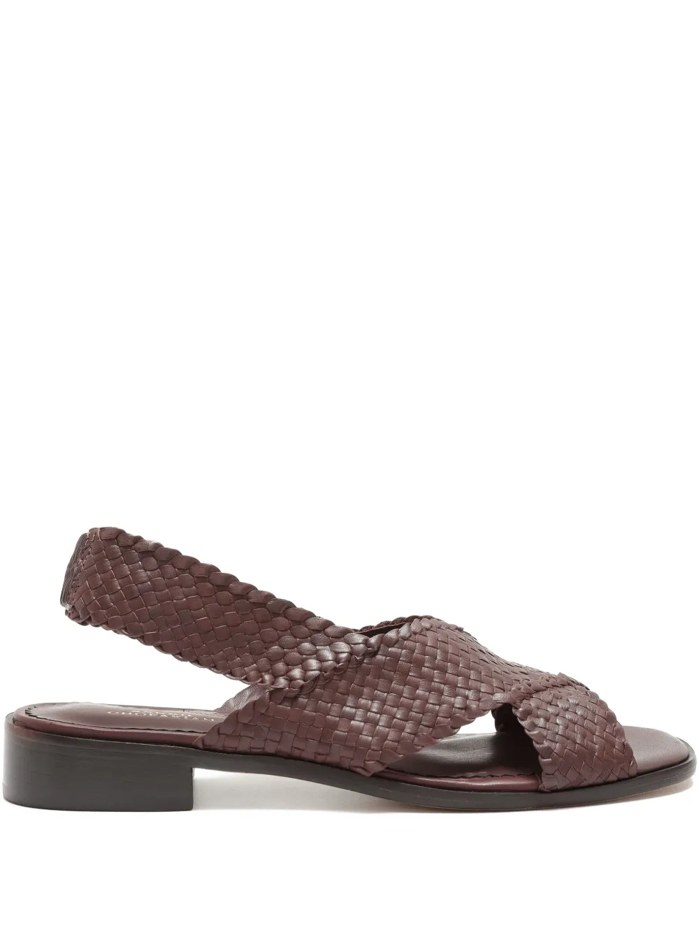 Sarah Chofakian woven colonel slides Bruin