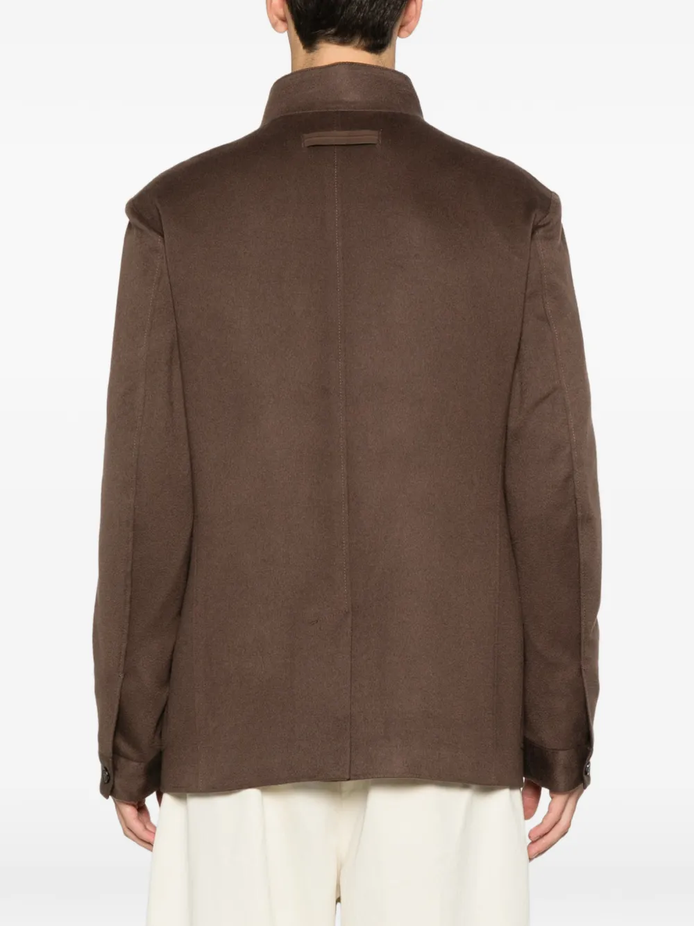 Zegna patch-pocket jacket Bruin