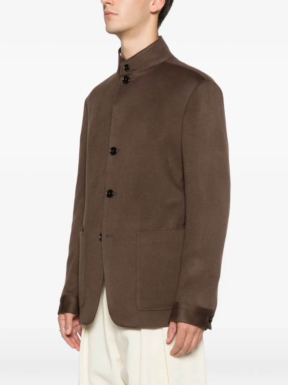 Zegna patch-pocket jacket Bruin