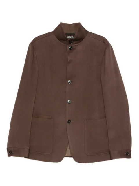 Zegna patch-pocket jacket