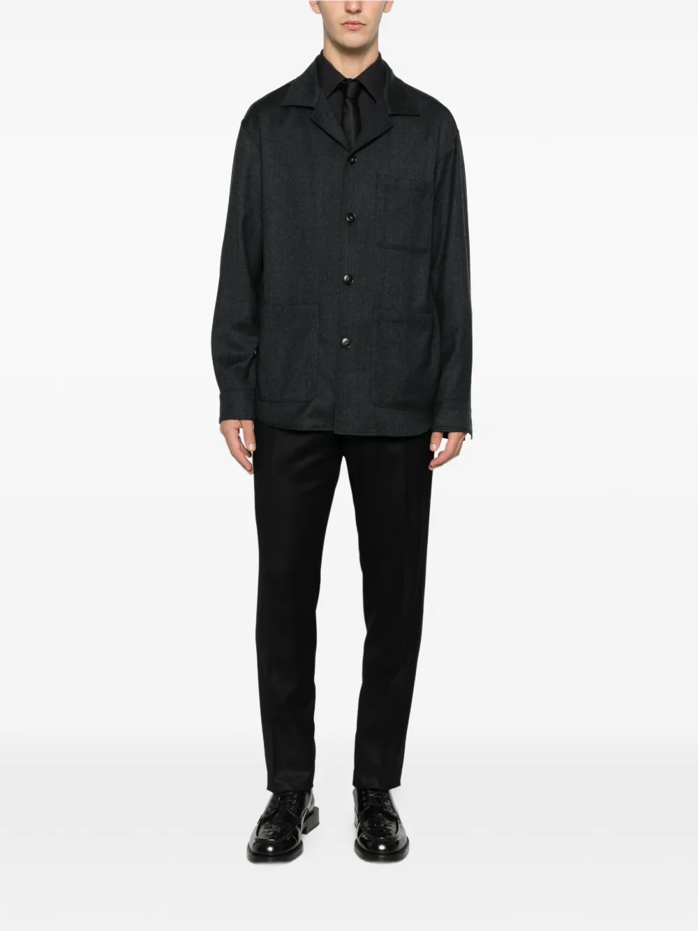 Canali button-up overshirt | Surchemises | Image 2